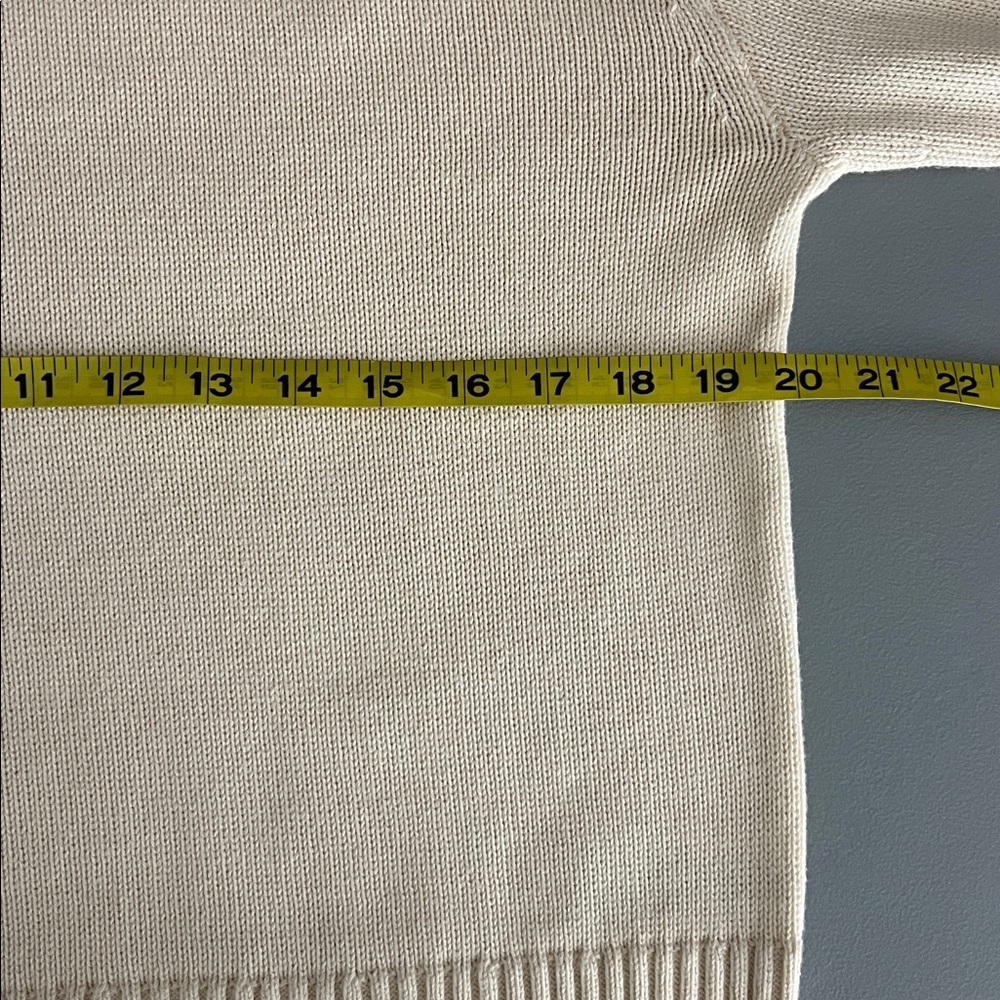 NWT Everlane Organic Cotton The Boxy Sweater in Everyday Cotton Canvas Size XS - Picture 10 of 13